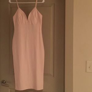 Light Pink causal or evening dress.