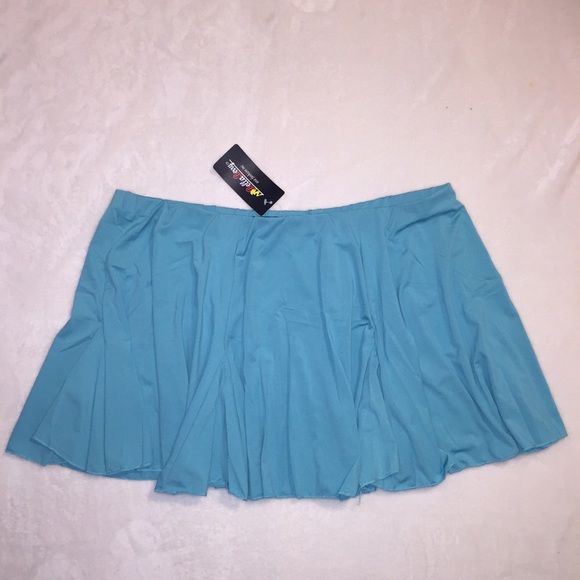 ☀️Aqua Skater Skirt Size 3X - Picture 2 of 2