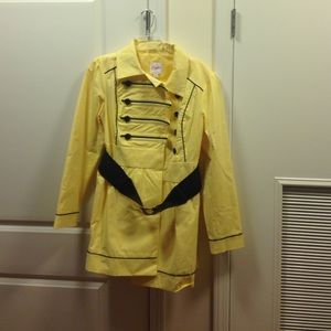 Yellow spring jacket