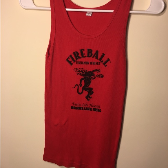 Fireball tank top