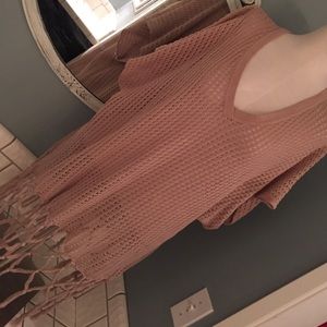 Cabi poncho/tunic fringe