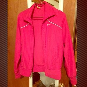 Nike jacket! Size M. Pink.
