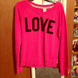 PINK sweatshirt. Size Small.