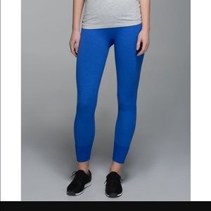 Lululemon Ebb to Street pants - Bright blue Sz 6