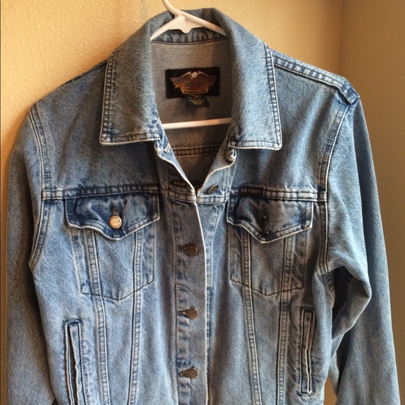 Harley Davidson jean jacket