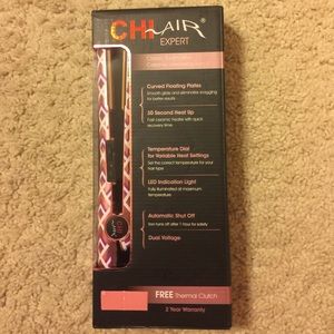 NIB Chi Air Flat Iron 1" - Rose Bold