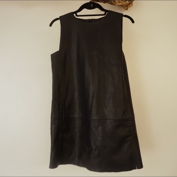 Pleather Zara Shift Dress - XS