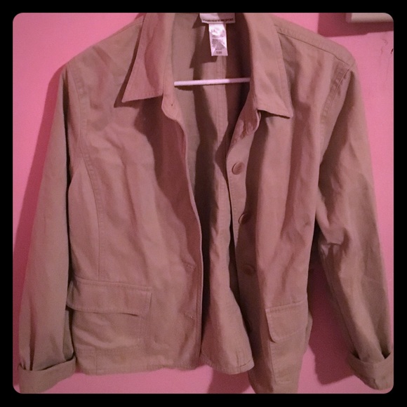 JONES NEW YORK Khaki Jacket