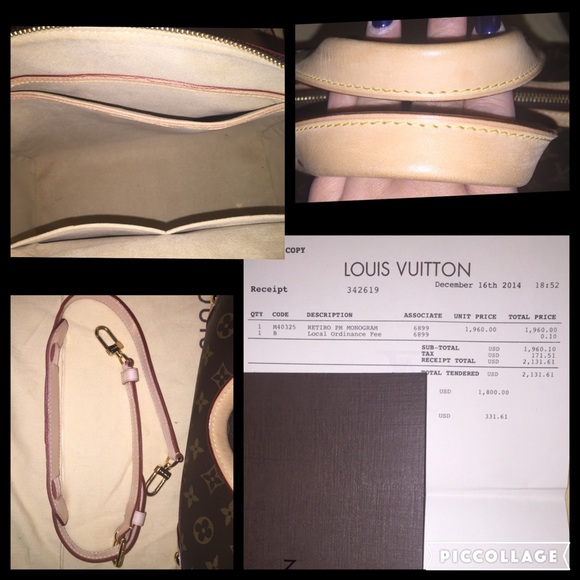 🔴SOLD🔴 Louis Vuitton Monogram Retiro PM. 100% - Picture 2 of 4