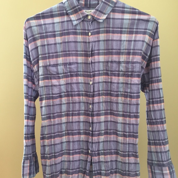 Madewell Shirt in "Oakbrook Plaid" 💕SOLD! - Picture 3 of 4