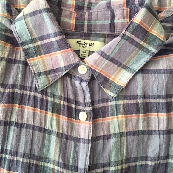 Madewell Shirt in "Oakbrook Plaid" 💕SOLD! - Picture 2 of 4