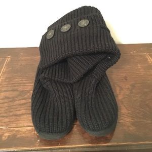 Button sweater uggs