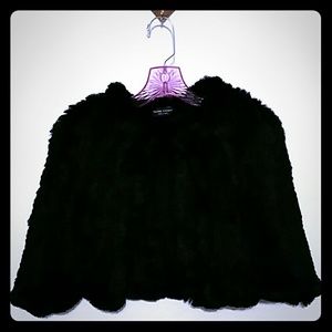 Rabbit Fur Shawl