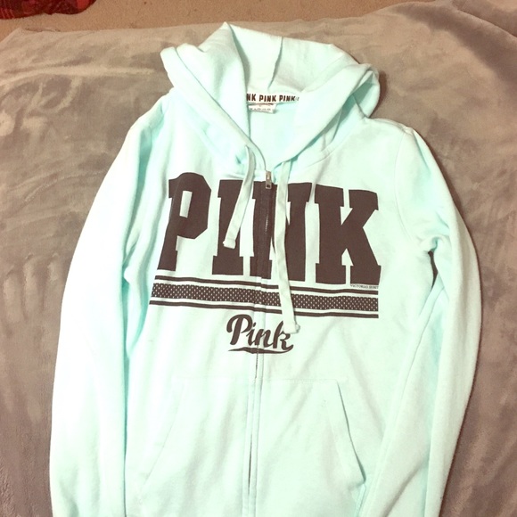 Hooded zip up Victoria Secret Pink jacket
