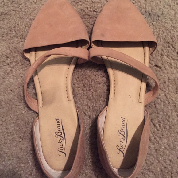 Lucky brand strap flats