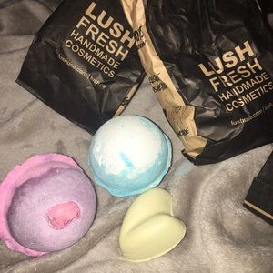 Lush beauty bath products
