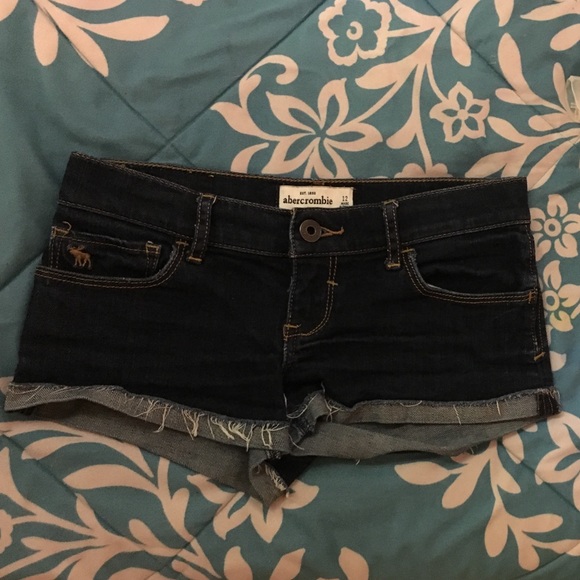 Abercrombie & Fitch Pants - Dark wash Abercrombie shorts