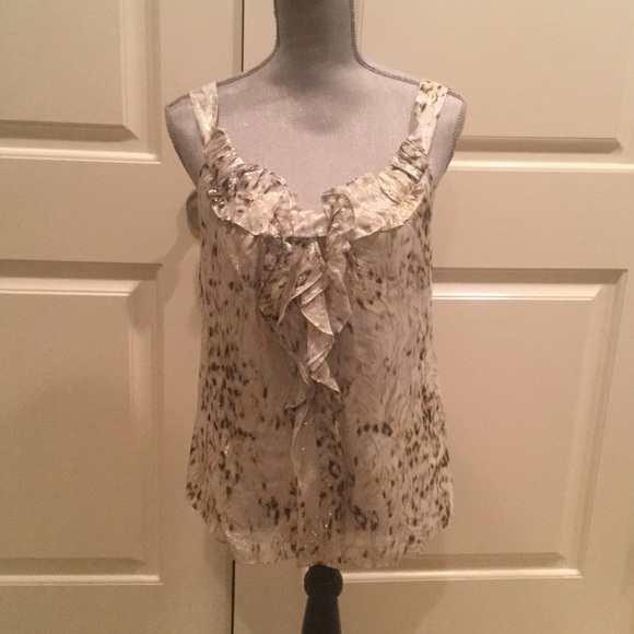 Elie Tahari shimmery blouse