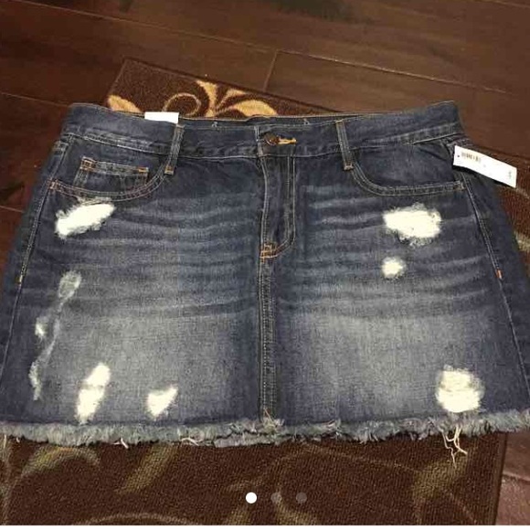 Jean Skirt