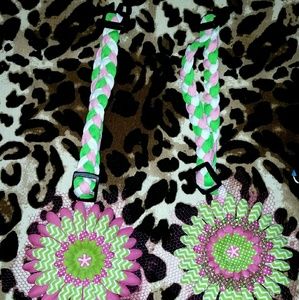 Handmade Dog Pet Collars set of 2