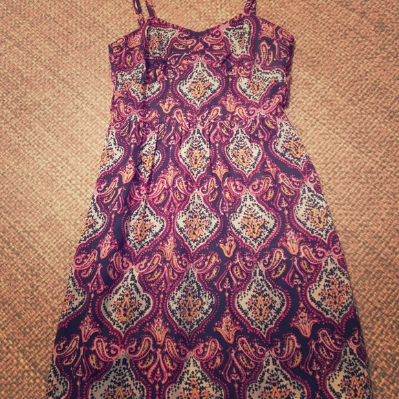 J.Crew patterned dress
