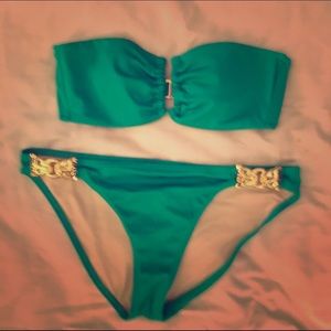 Victoria's Secret bandeau swimsuit!