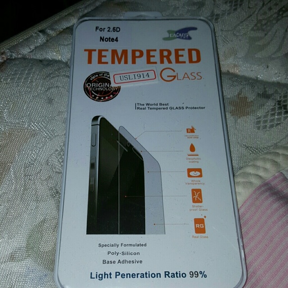 GALAXY NOTE 4 GLASS SCREEN PROTECTOR