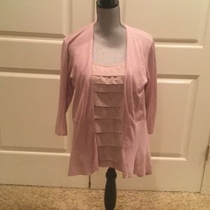 Eileen Fisher two piece set (lavender)