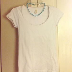 Essential tight white tee