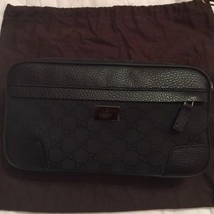 Gucci black belt bag