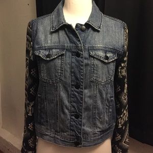 Denim Tribal Jacket