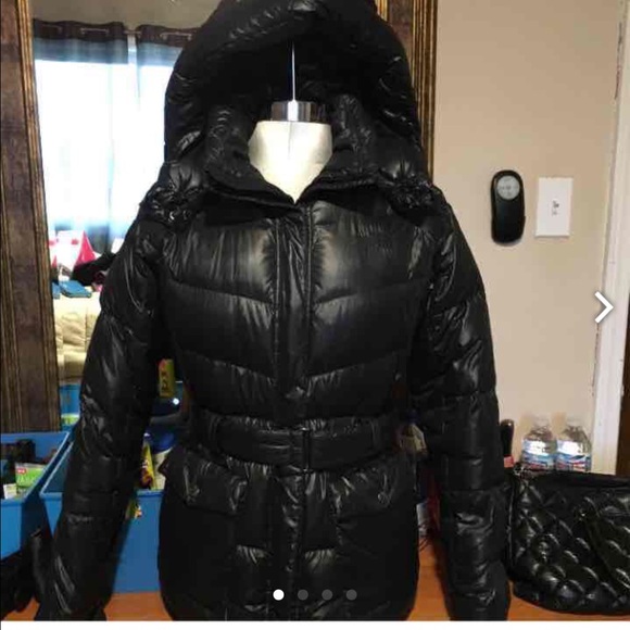 North face 550 black puffer jacket coat medium m