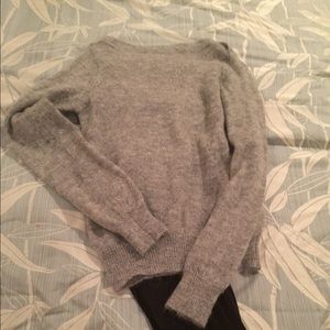 Gray sweater. REDUCED