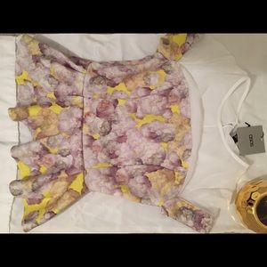 An ASOS peplum shirt that has a beautiful back!