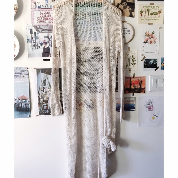 Urban Outfitters Maxi Duster Cardigan