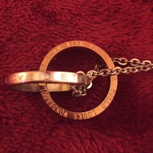 Eternity necklace- perfect gift idea 💁🏽🎗