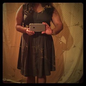NWT H&M Olive Green Dress (Modeled)