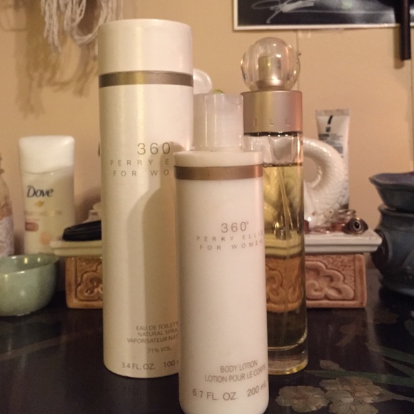 Perry Ellis perfume and body lotion