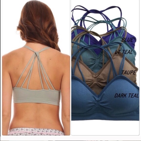 Vivacouture Other - Best Selling Criss Cross Bralette