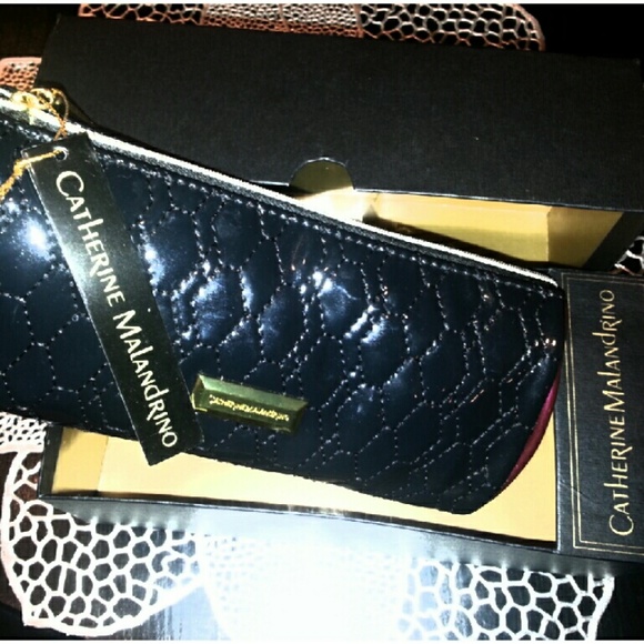 NWT Catherine Malandrino Small Cosmetic Bag