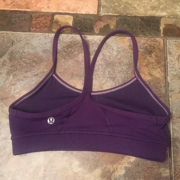 Lulu Lemon Purple Sports Bra