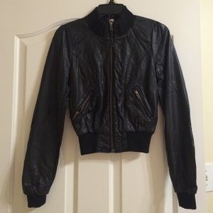 H&M Divided brand faux leather jacket, never worn
