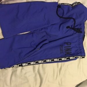 Blue VS jogger pants WORN ONCE