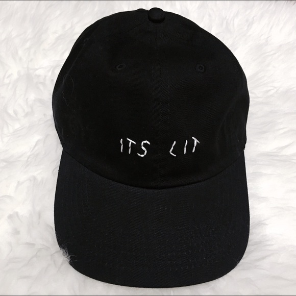 Brandy Melville Accessories - Its Lit Baseball Cap