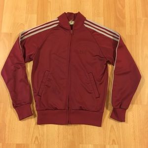 Urban Local Brand Track Jacket (burgundy)