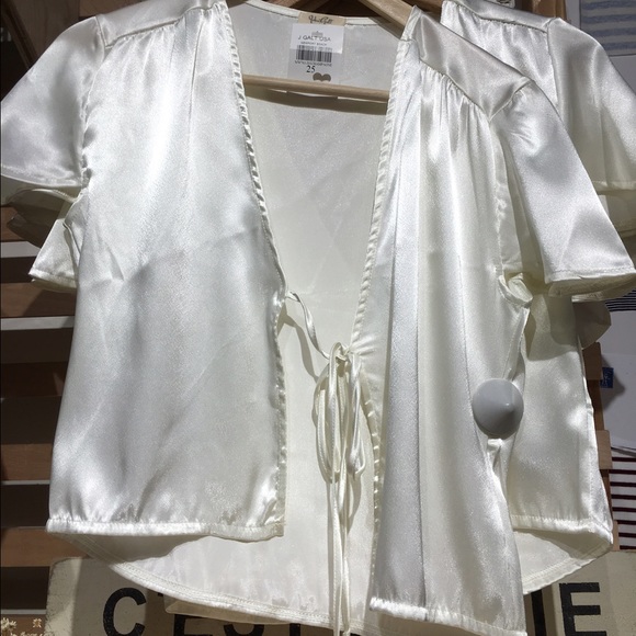 Brandy Melville silk shirt