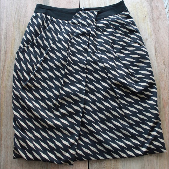 Anthropologie Washi Wrap Skirt by Fei