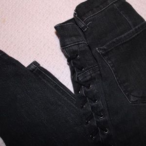 Express Lace up Jean