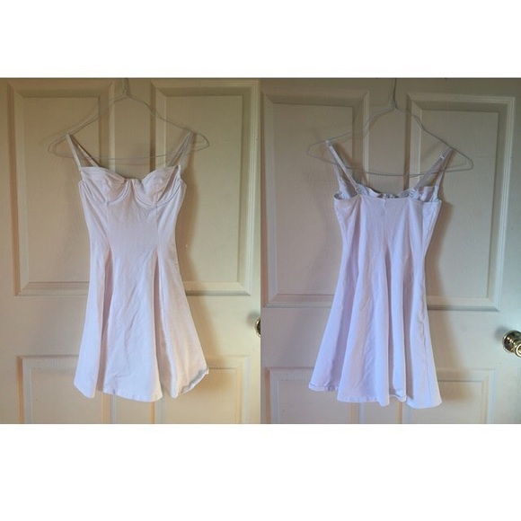 American apparel bustier skater dress