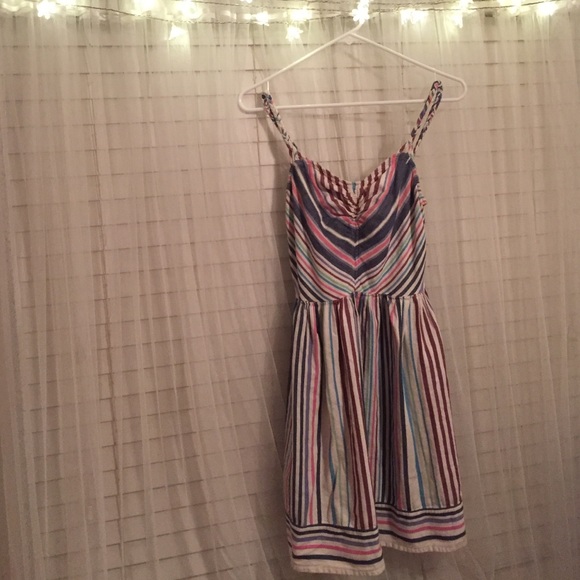 Striped summer dress